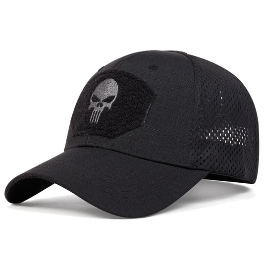 Unisex Skull Embroidered Baseball Cap